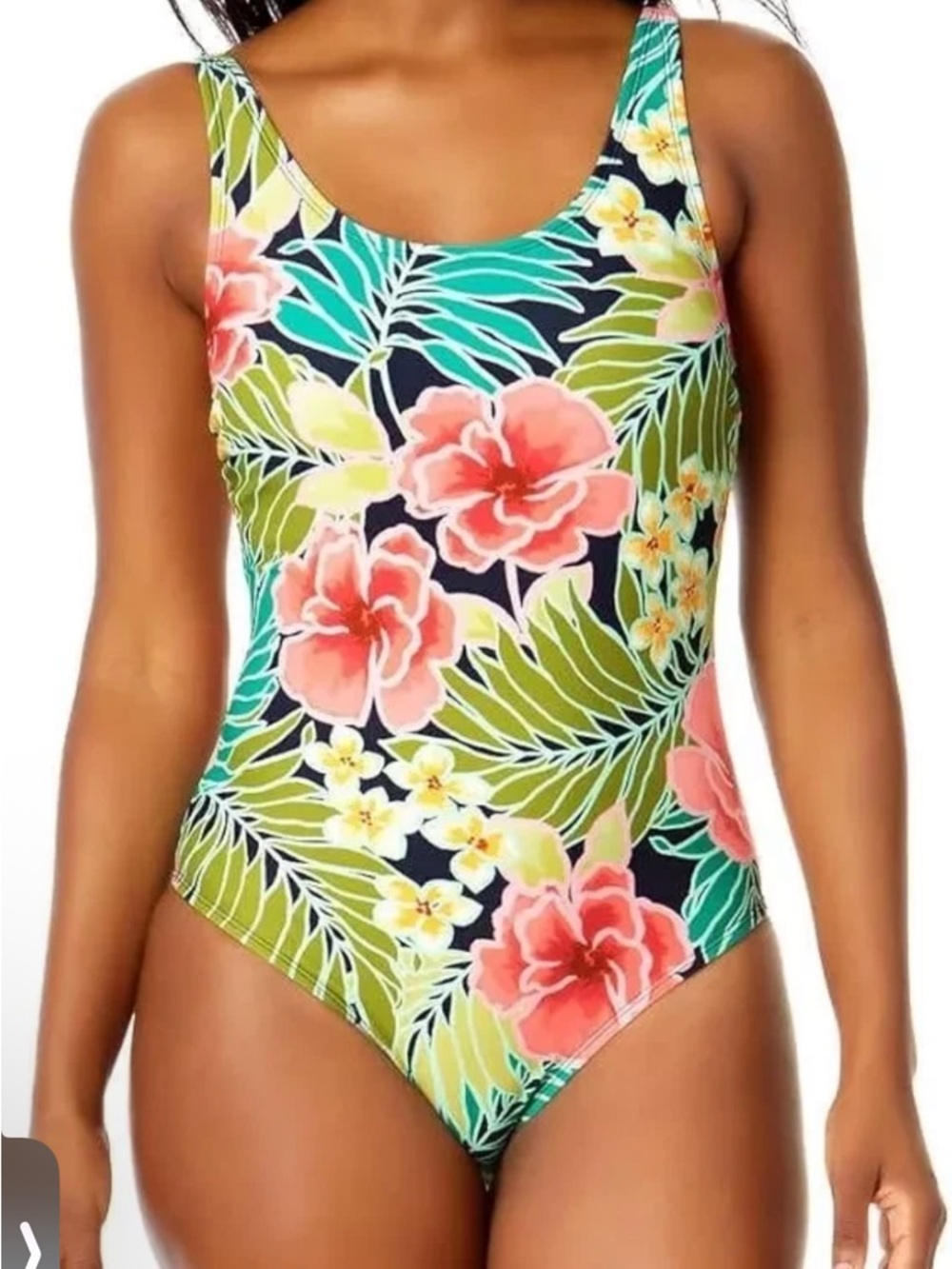 Hurley Women's UPF 50+ Stretch One Piece Swimsuit, Pink, XS Beach Surf Tropical